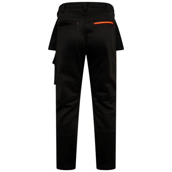 Professional Tactical Threads Strategic Men's Polyester Workwear Trousers - Black - Image 2