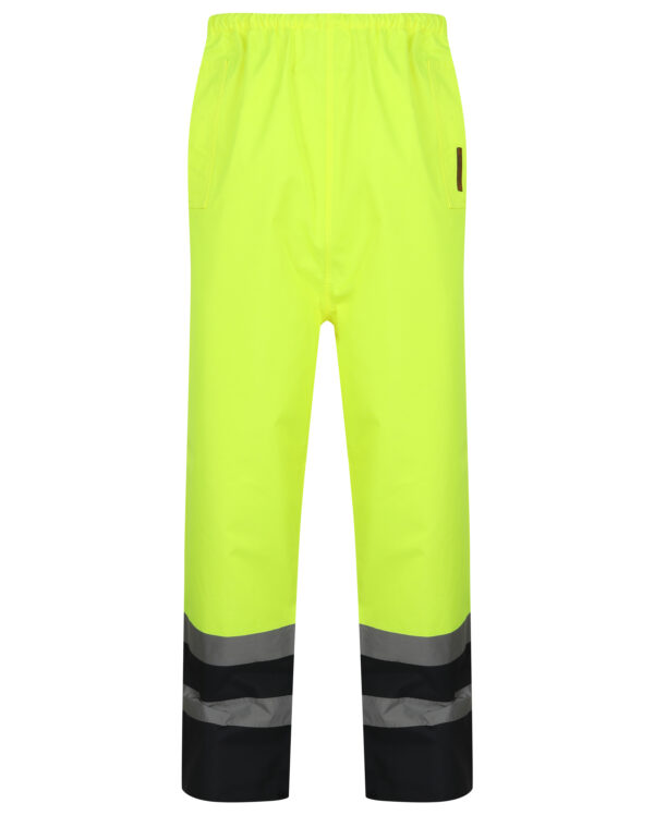 HIGH VISIBILITY TWO-TONE WATERPROOF OVER TROUSER