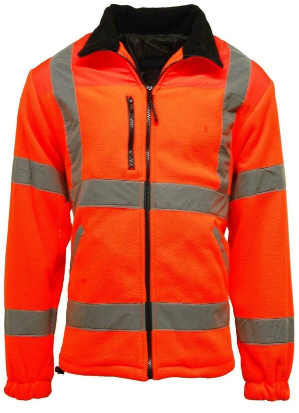 HI VIS ZIPPER FLEECE