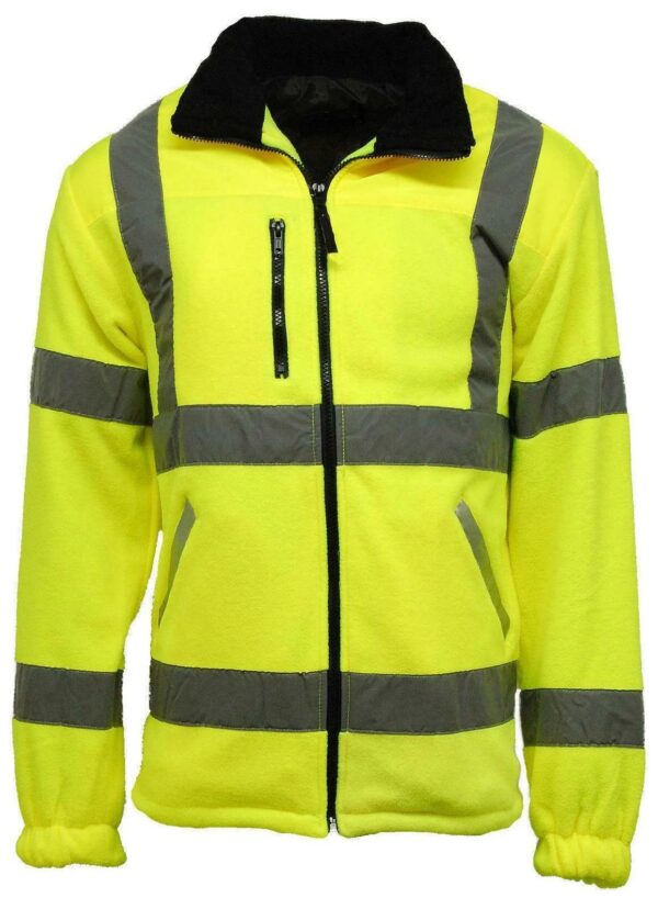 HI VIS ZIPPER FLEECE