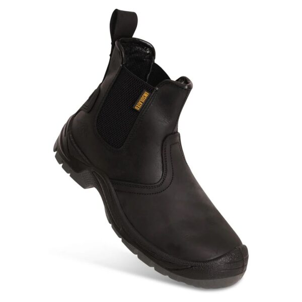 Work Boots- Men's Steel Toe Cap- Insulated Black